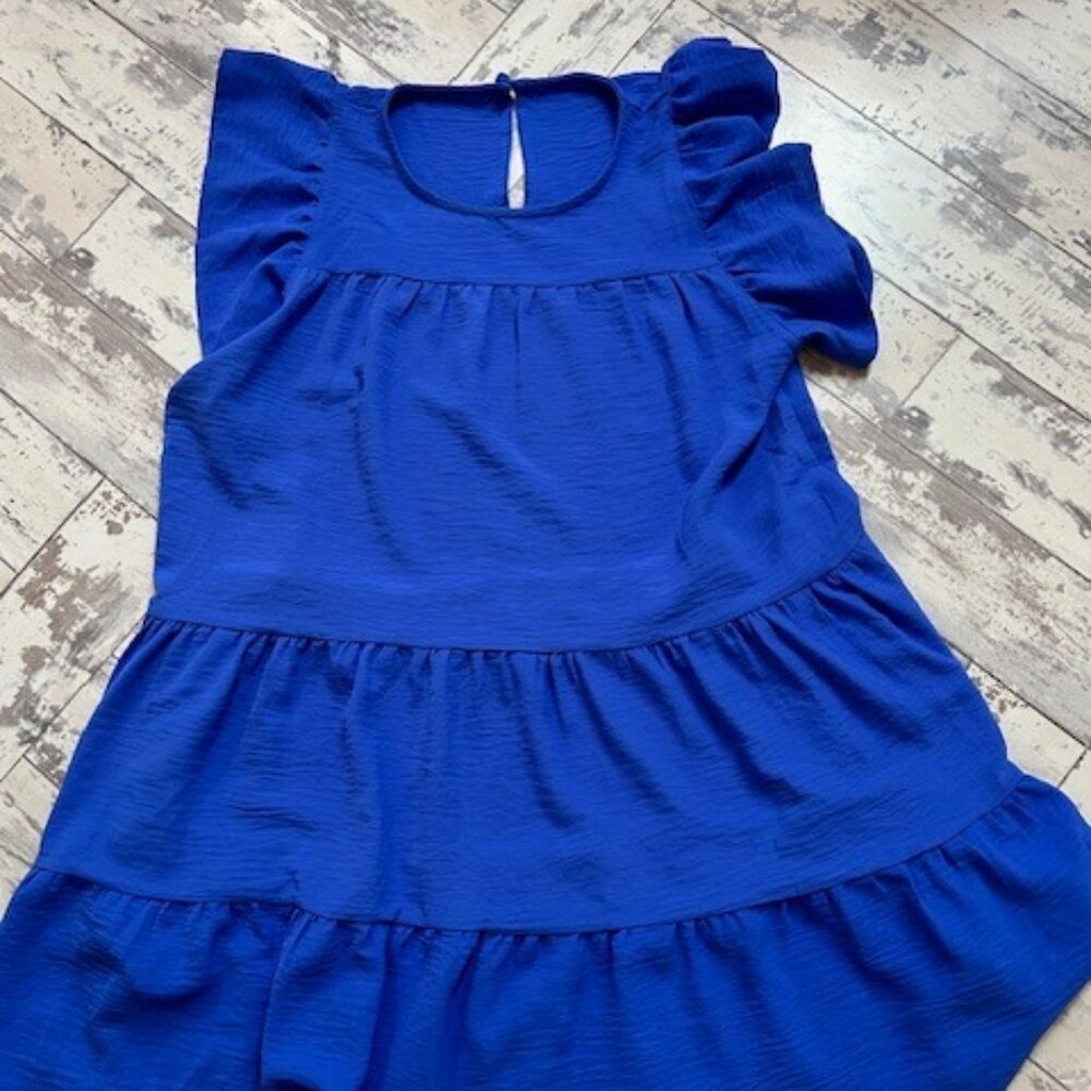 Blue dress
